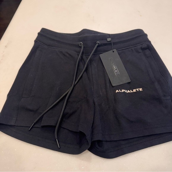 Alphalete Essential Core Shorts SIZE  SMALL BLACK / NWT - Picture 8 of 10
